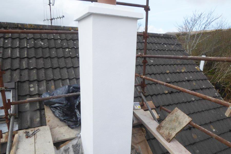 chimney repairs services north south dublin howth baldoyle dalkey killiney roofers the roofing & chimney company